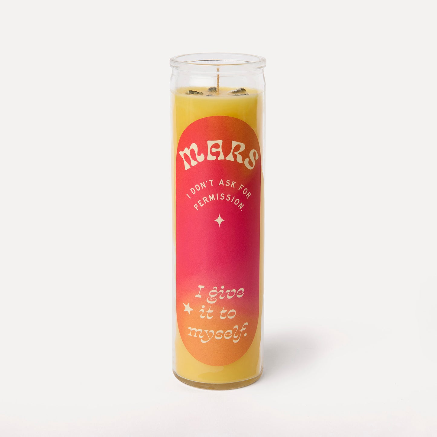 Mars Planetary Candle
