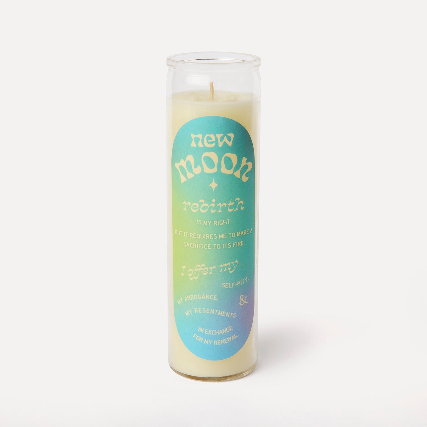 New Moon Planetary Candle