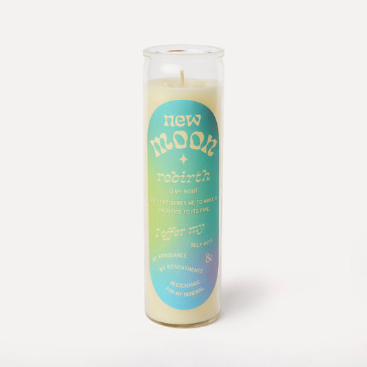 New Moon Planetary Candle