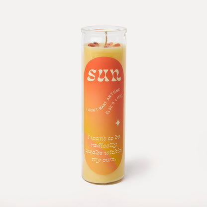 Sun Planetary Candle