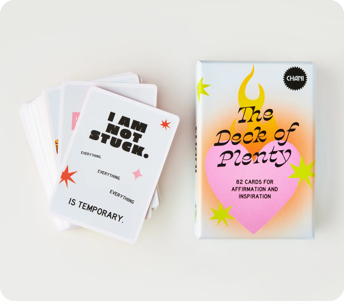 The Deck of Plenty - Affirmation Cards by Chani 