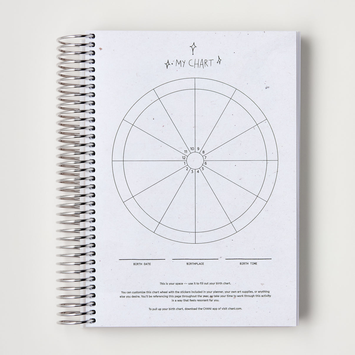 CHANI 2026 Astro Planner An astrology & mindfulness planner with